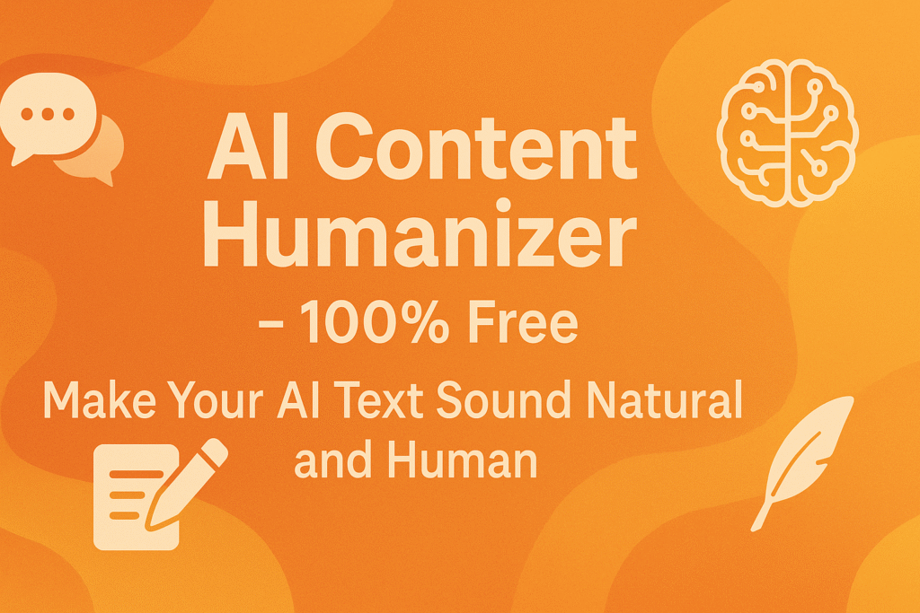 AI content humanizer tool transforming robot text into human writing