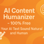 AI content humanizer tool transforming robot text into human writing